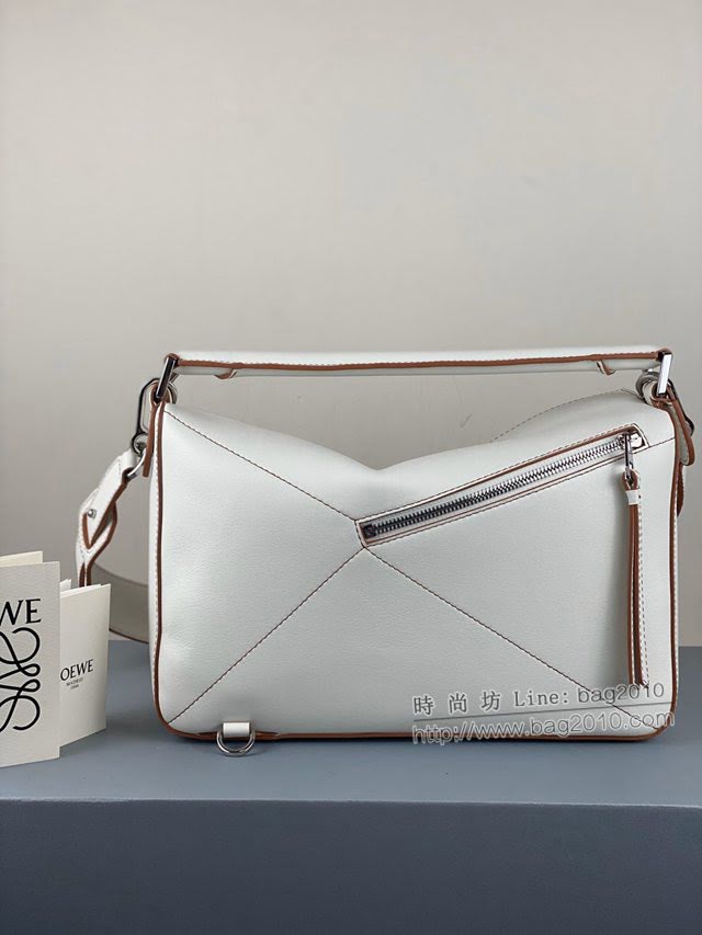 LOEWE包包 羅意威中號Low PUZZLE拼接手提斜挎包 10179  tcl1267